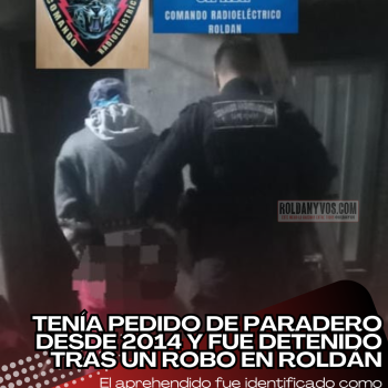ROBO EN UN LOCAL DE CALLE INDEPENDENCIA AL 200 Y LO CAPTURARON 
